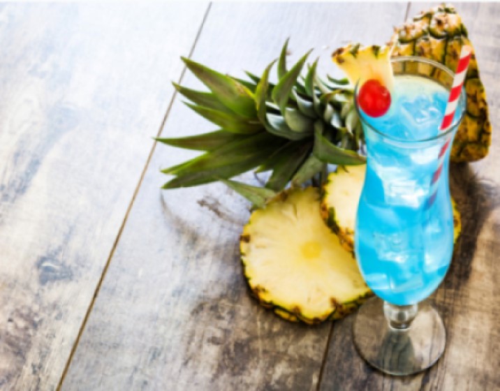 Blue Hawaiian Cocktail, recipe, drink, Cocktail,